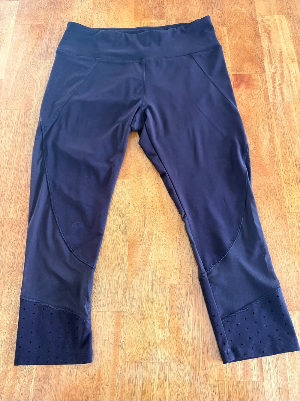 Purple Capri Leggings